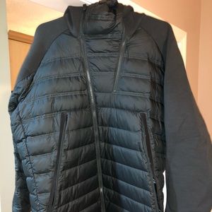 Nike lightweight down/tech fleece jacket